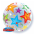 Globo Burbuja Estrellas Brillantes de 56 cms. - comprar online