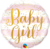 Globo Metalizado Baby Girl 46 cms.