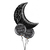 Globo Metalizado - Happy Halloween Black. 45 cms. - comprar online