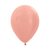 Globo R12 (28 cms) Dorado Rosa Metalizado. 6 Unidades