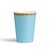 Vasos de Cartón Azul Pastel Con Borde Dorado Mate. 8 unidades - comprar online