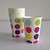 Vasos de Cartón Puntos de Colores sobre Blanco. 8 unidades - comprar online