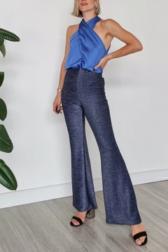Pantalón FUEGO blue - comprar online