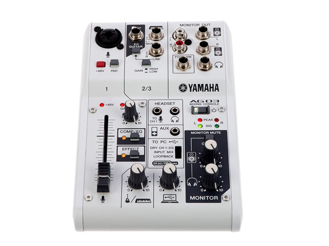 YAMAHA AG03 - 配信機器・PA機器・レコーディング機器