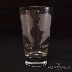 Vaso Han y Leia - Star Wars