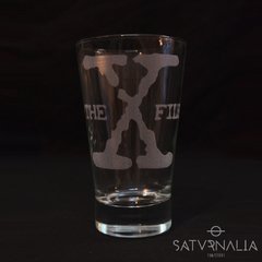 Vaso con el logo de The X-Files