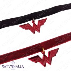 Choker Wonder Woman Rojo