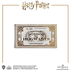 Imán decorativo Ticket London to Hogwarts - HARRY POTTER OFICIAL