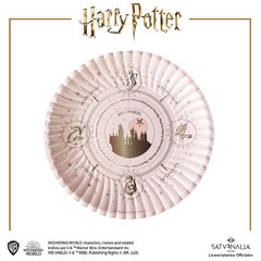 Platos de cartón x 10 Celestial Gold - HARRY POTTER™OFICIAL - comprar online