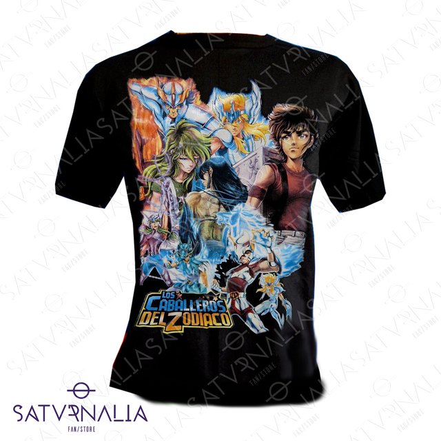 Remeras saint seiya deals