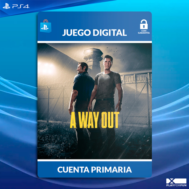 A Way Out LOW COST  PS4 - Jogo Digital