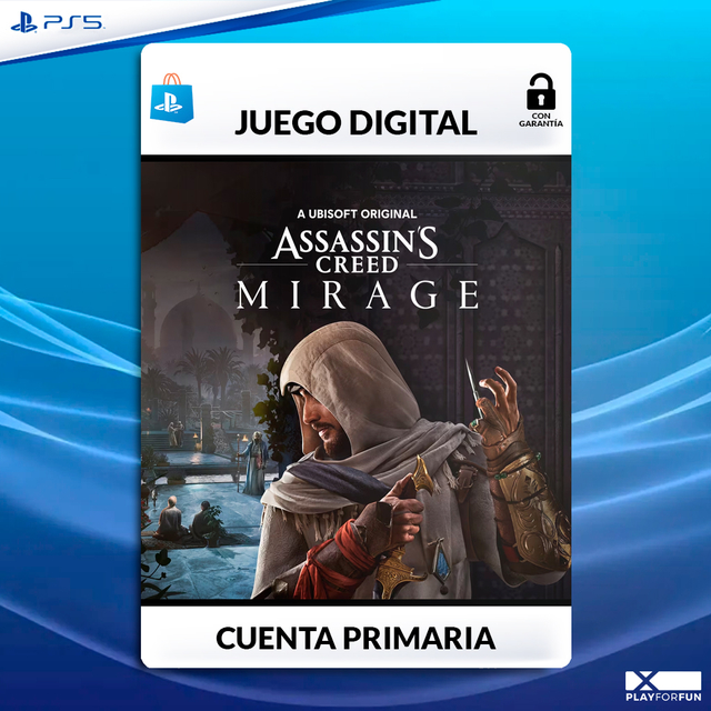 ASSASSIN'S CREED MIRAGE - PS5 DIGITAL - Play For Fun