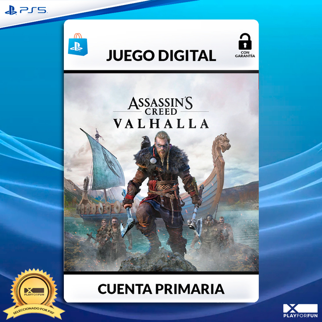 ASSASSIN'S CREED VALHALLA - PS5 DIGITAL - Play For Fun