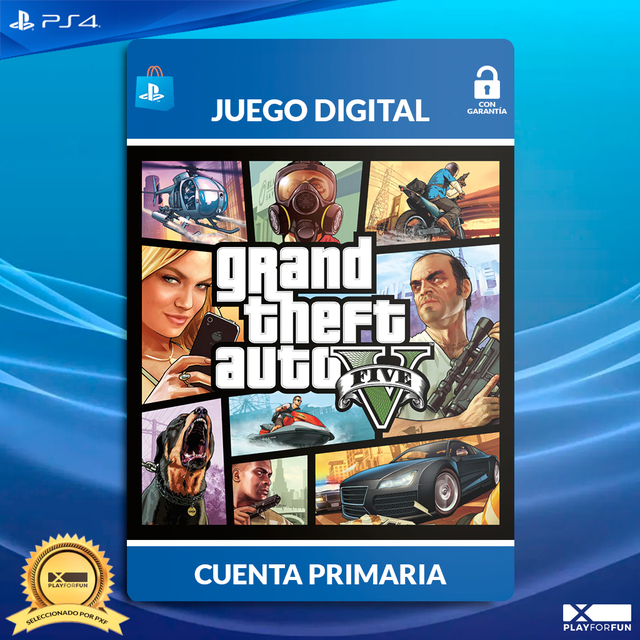 GTA V - PS4 DIGITAL - Comprar en Play For Fun