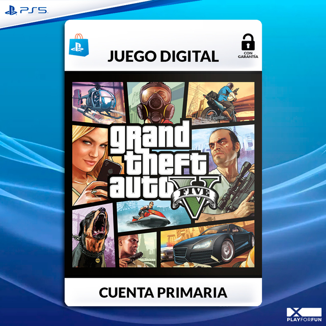 GTA V - PS5 DIGITAL - Comprar en Play For Fun