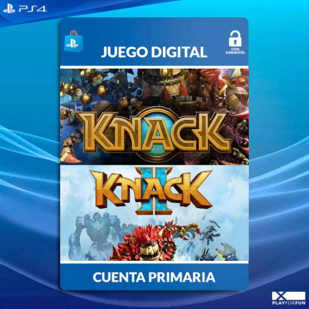 Juego: Knack 2 para PlayStation 4