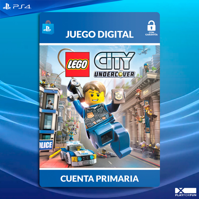 LEGO CITY UNDERCOVER PS4 DIGITAL Play For Fun