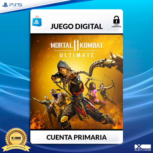 Mortal Kombat 11 Ultimate - PS5 (Primária - Online)