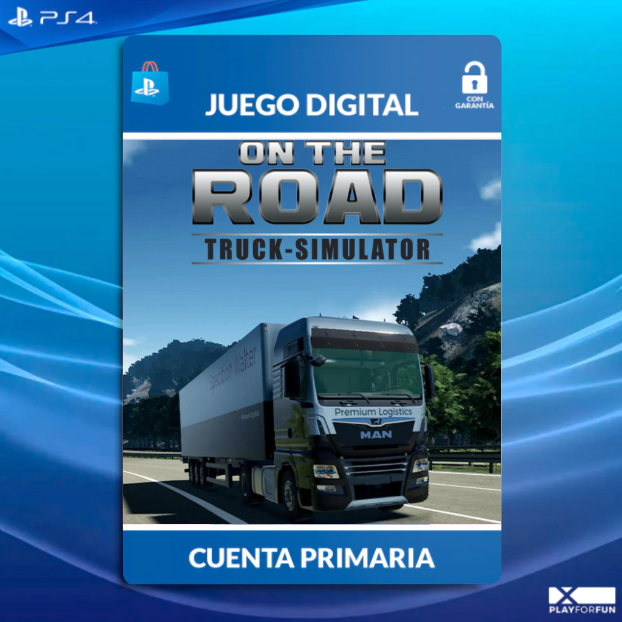 THE SIMULATOR DIGITAL ROAD PS4 ON - TRUCK