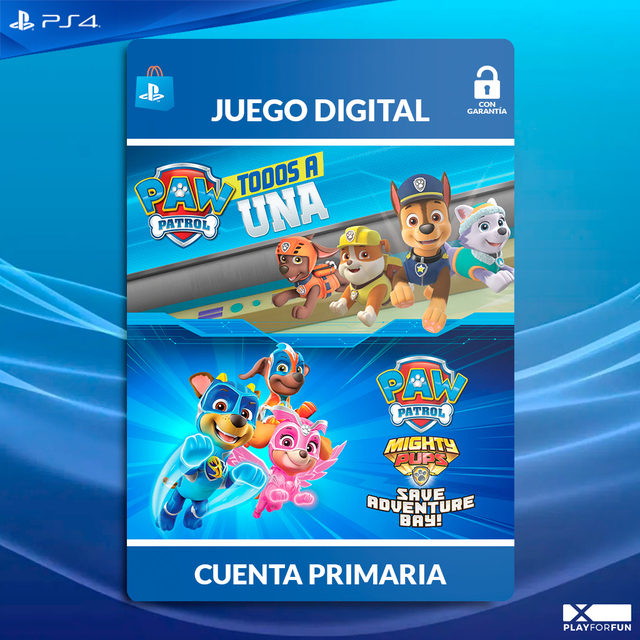 Paw patrol ps4 best sale digital