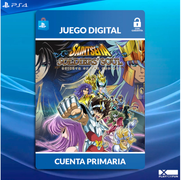 SAINT SEIYA SOLDIER'S SOUL - PS4 DIGITAL - Play For Fun