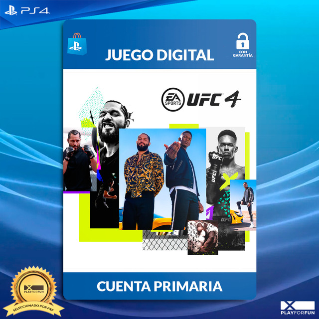 UFC 4 - PS4 DIGITAL - Comprar en Play For Fun