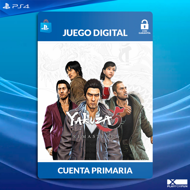 YAKUZA 5 - PS4 DIGITAL - Comprar en Play For Fun