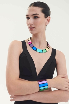 Collar Rainbow Round - tienda online