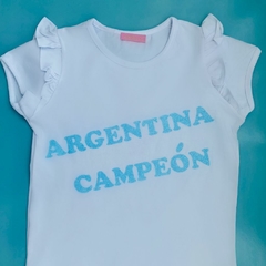 REMERA ARGENTINA CAMPEÓN - comprar online