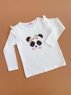 REMERA PANDA MANGA LARGA - comprar online