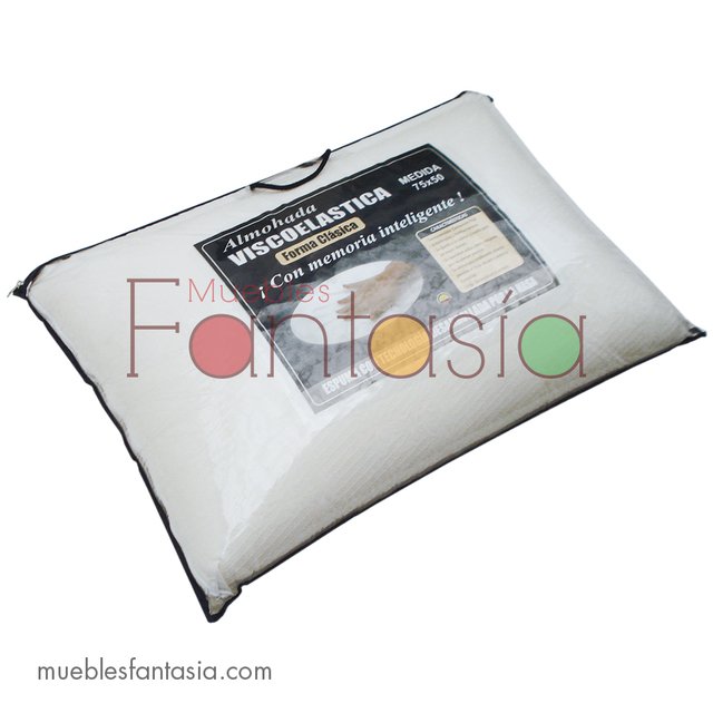 Almohada de viscoelastica baja form - 123meloquedo