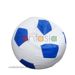 Puff Balon EcoCuero Mediano - comprar online