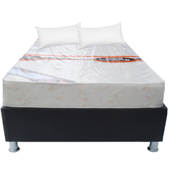 Combo Base Cama Doble + Colchón + Almohada