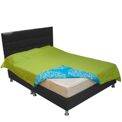 Super combo Base Cama Doble +Colchón Ramguiflex +Cabecero + Almohada