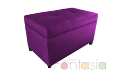 Puff Baúl Rectangular - Muebles Fantasia