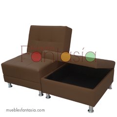 Silla Cama Click + Baúl - Muebles Fantasia