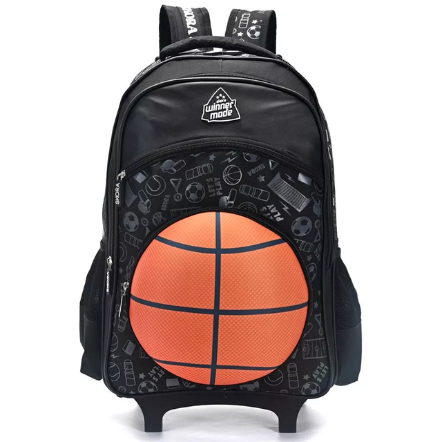 Mochila Con Carro Skora Lets Play Sport Basquet 35387