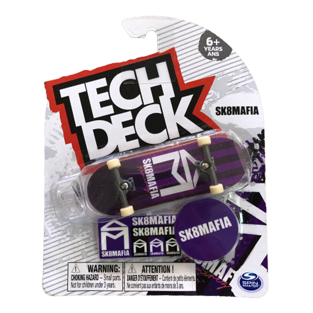 Skate De Dedo Tech Deck Thank You Preto - Skate dos Sonhos