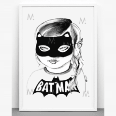 Batgirl - Multicuadros - Moda en tu pared