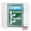 Adesivo Placa Fundão 13 X 9,5 - comprar online