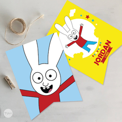 Kit imprimible simon el conejo tukit - comprar online