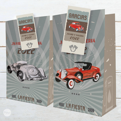 Kit imprimible autos clasicos classic cars vintage tukit - comprar online