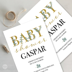 tarjetas invitaciones baby shower