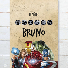 Kit imprimible avengers vengadores tukit - comprar online