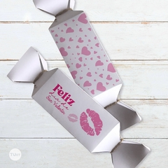 Caja caramelo imprimible souvenir san valentin corazones tukit - comprar online