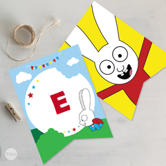 Kit imprimible simon el conejo tukit en internet
