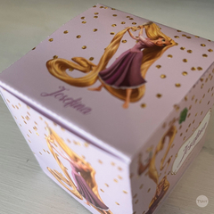 Caja cubo imprimible princesa rapunzel tukit en internet