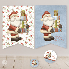 Kit imprimible decoracion feliz navidad scrap tukit - TuKit