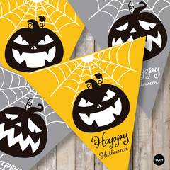 Kit imprimible halloween party tukit - tienda online