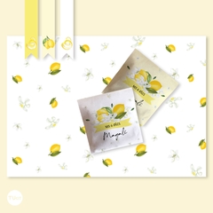 Imagen de Kit imprimible limones lemon tukit